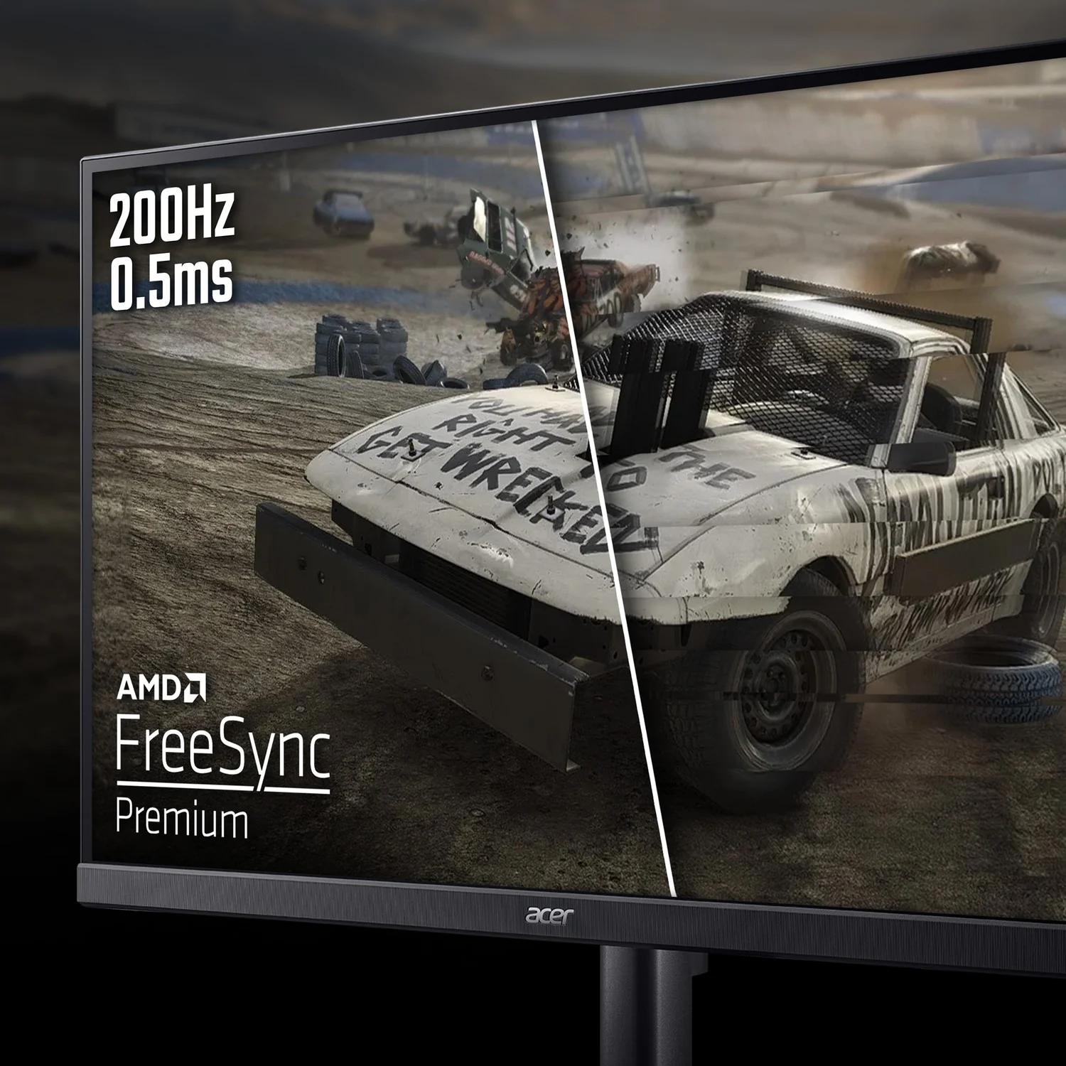 Acer Nitro Gaming FHD 200Hz KG241Y | UM.QX1EE.315 - Image 4