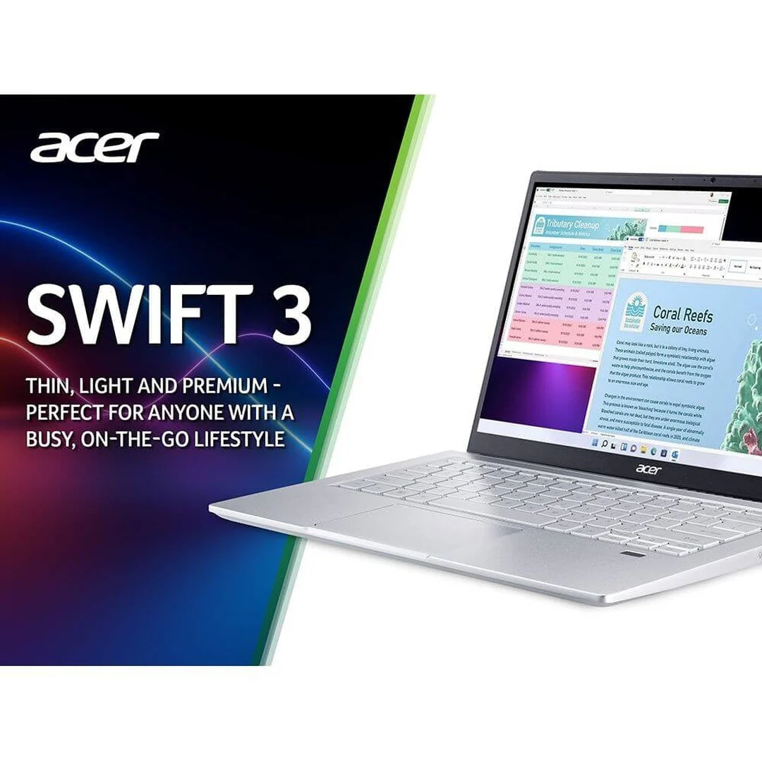 Acer Swift 3 14" HD Laptop AMD Ryzen 7 16GB 1TB | NX.AB1EK.00B - Image 4