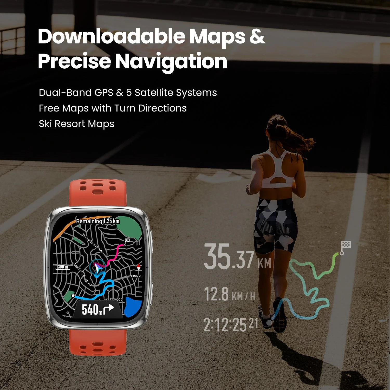 Amazfit Active 2 Square Smartwatch – AMOLED Fitness & Lifestyle Watch - Image 9