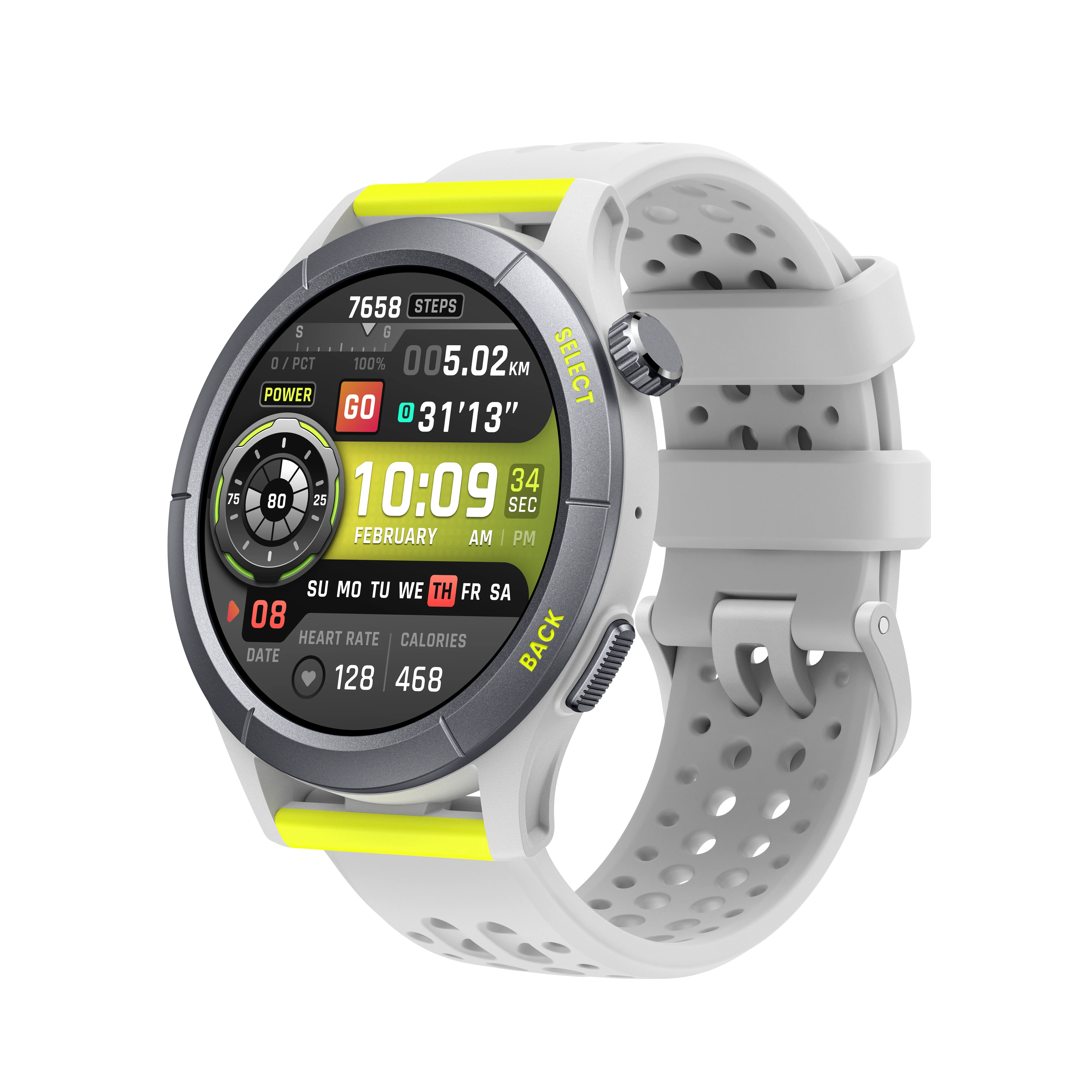 Amazfit Cheetah 47mm AMOLED Smartwatch – Speedster Grey | 146-W2294TY1N - Image 4