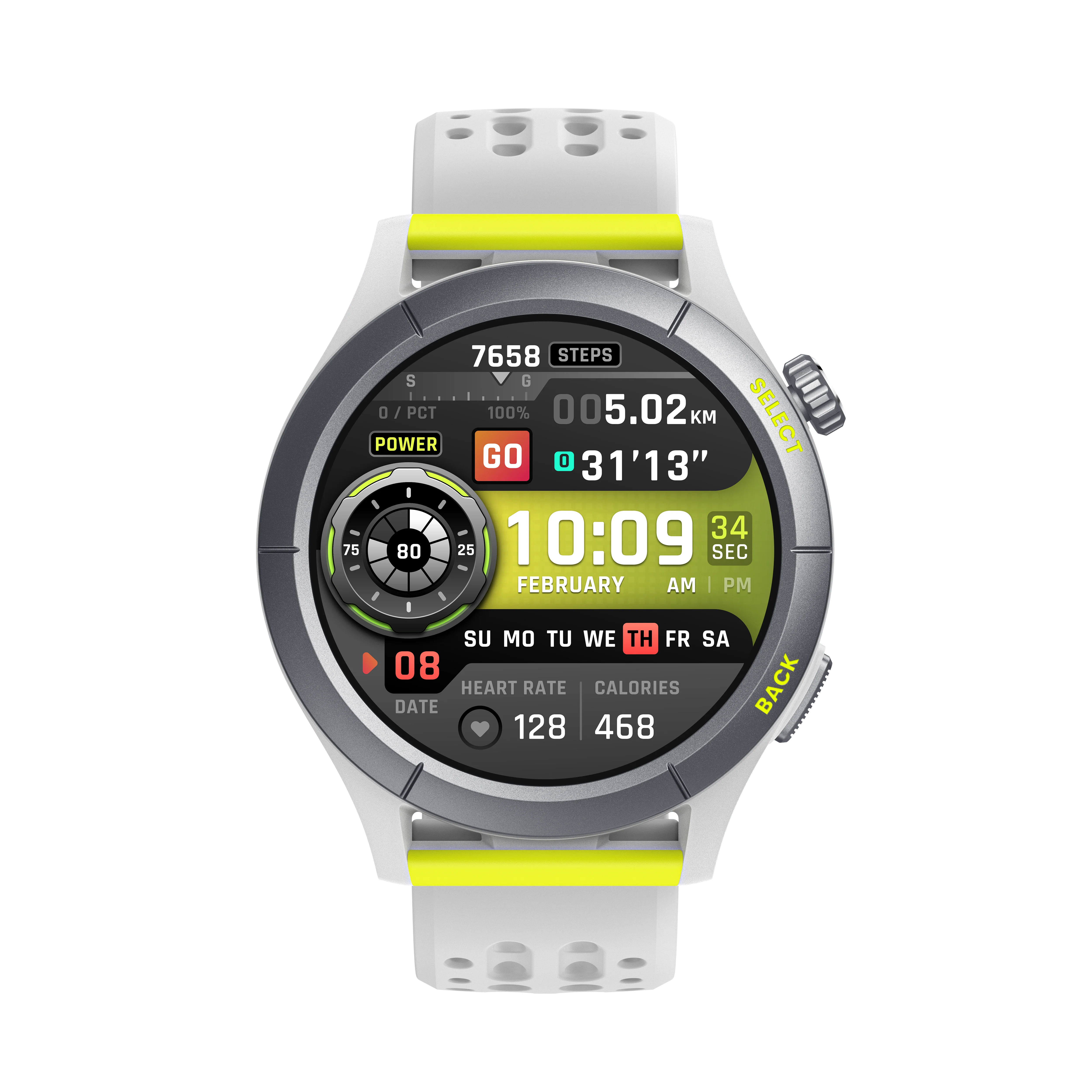 Amazfit Cheetah 47mm AMOLED Smartwatch – Speedster Grey | 146-W2294TY1N - Image 6
