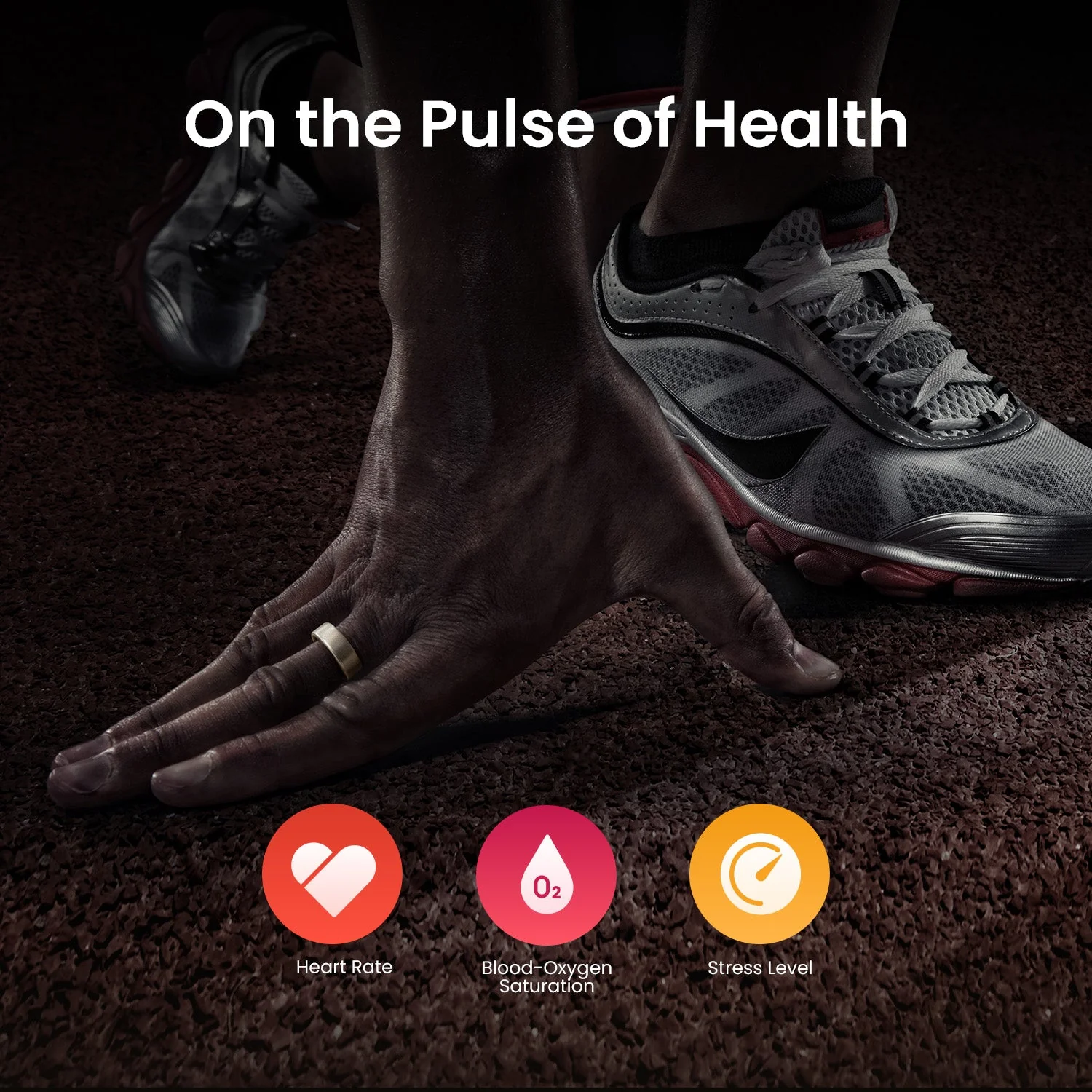 Amazfit Helio Smart Ring – Titanium Health Tracker (Ring Size 10) - Image 8