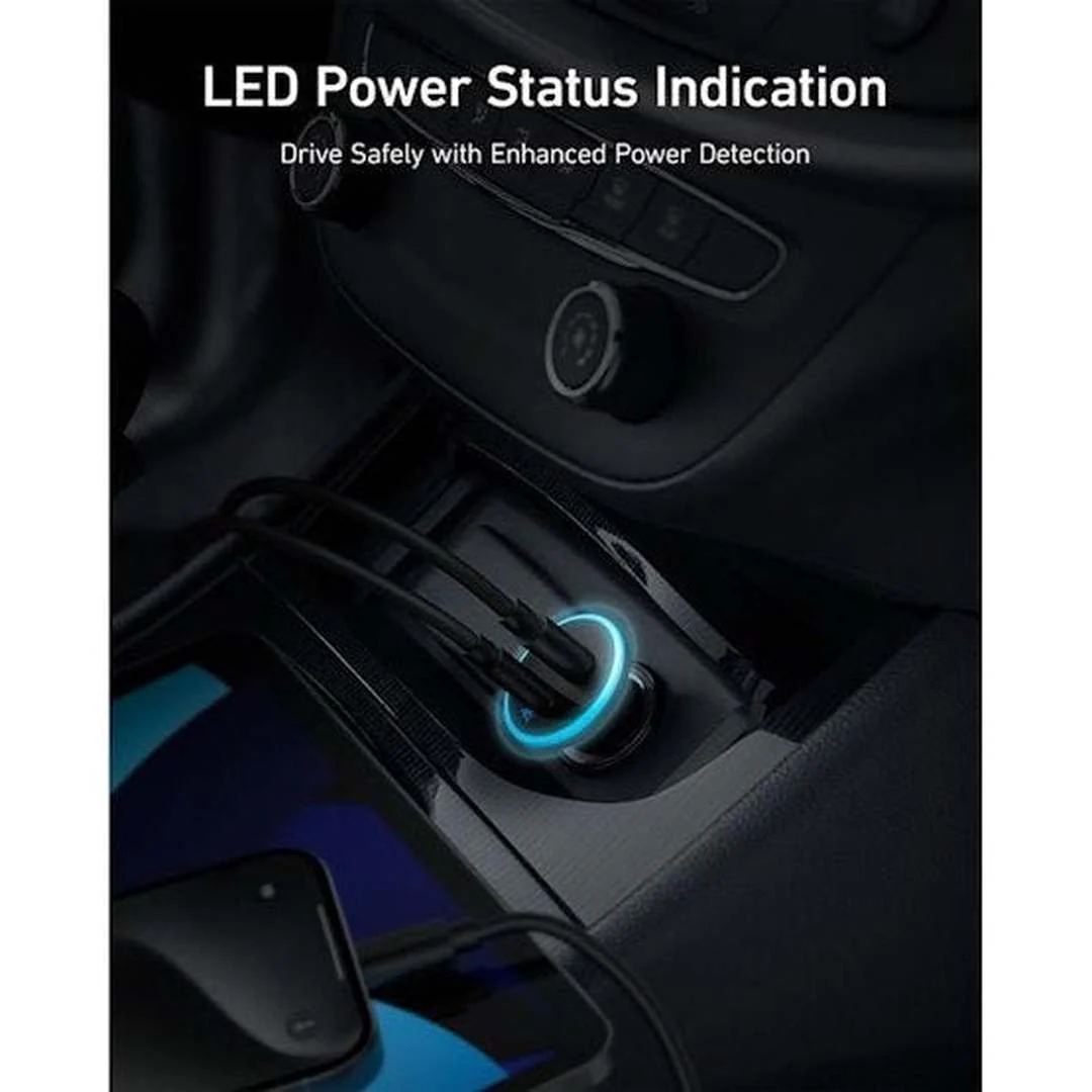 Anker 323 Car Charger 52.5W Black | A2735G11 - Image 3