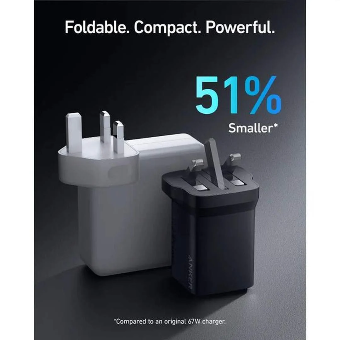 Anker Charger GaNPrime 67W Black | A2669213 - Image 4