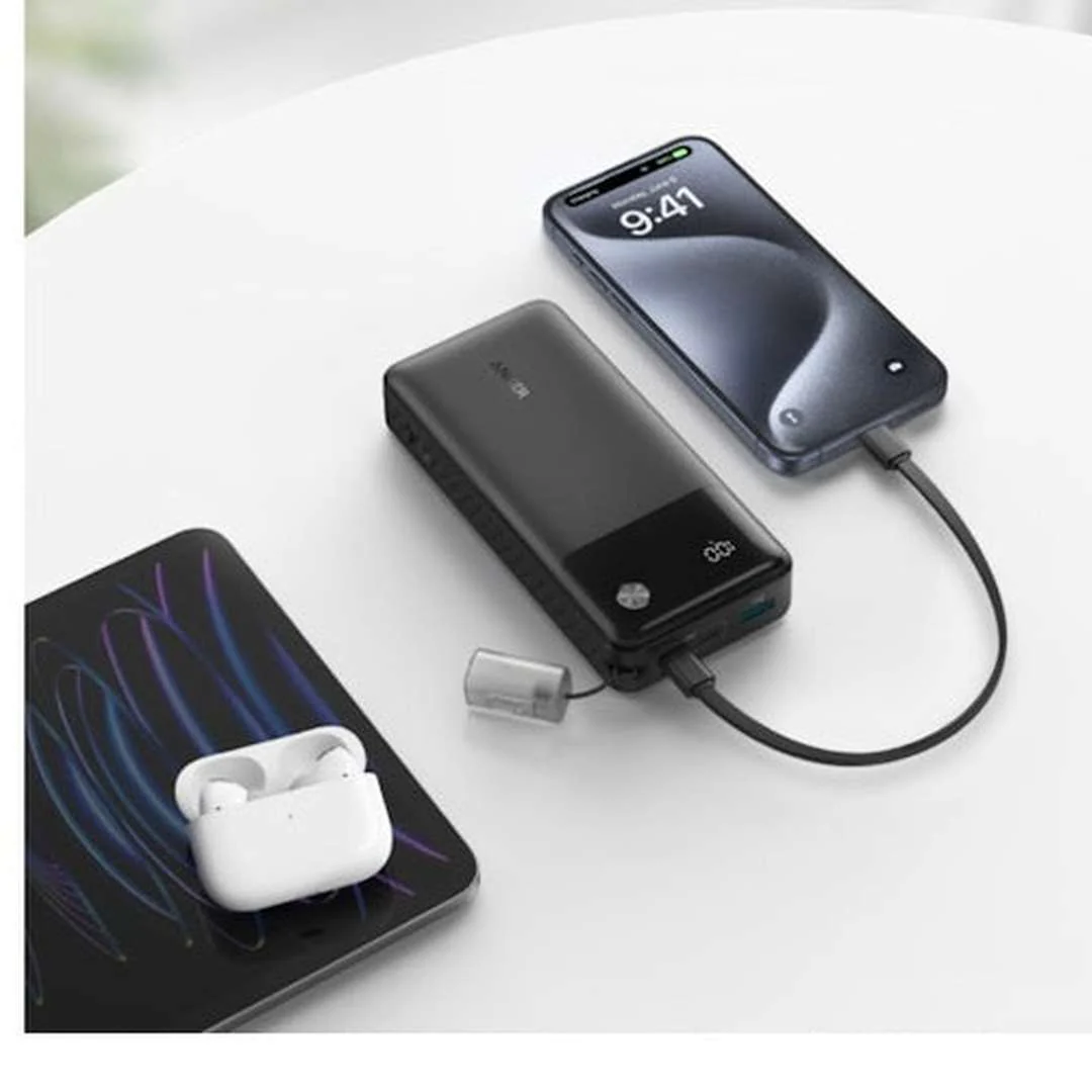Anker Power Bank 20K 30W Black | A1384H11 - Image 2