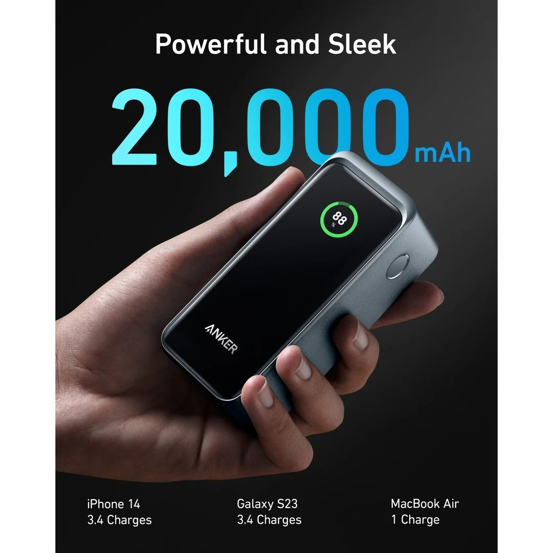 Anker Prime Power Bank 20000mAh 200W Black | A1336011 - Image 4