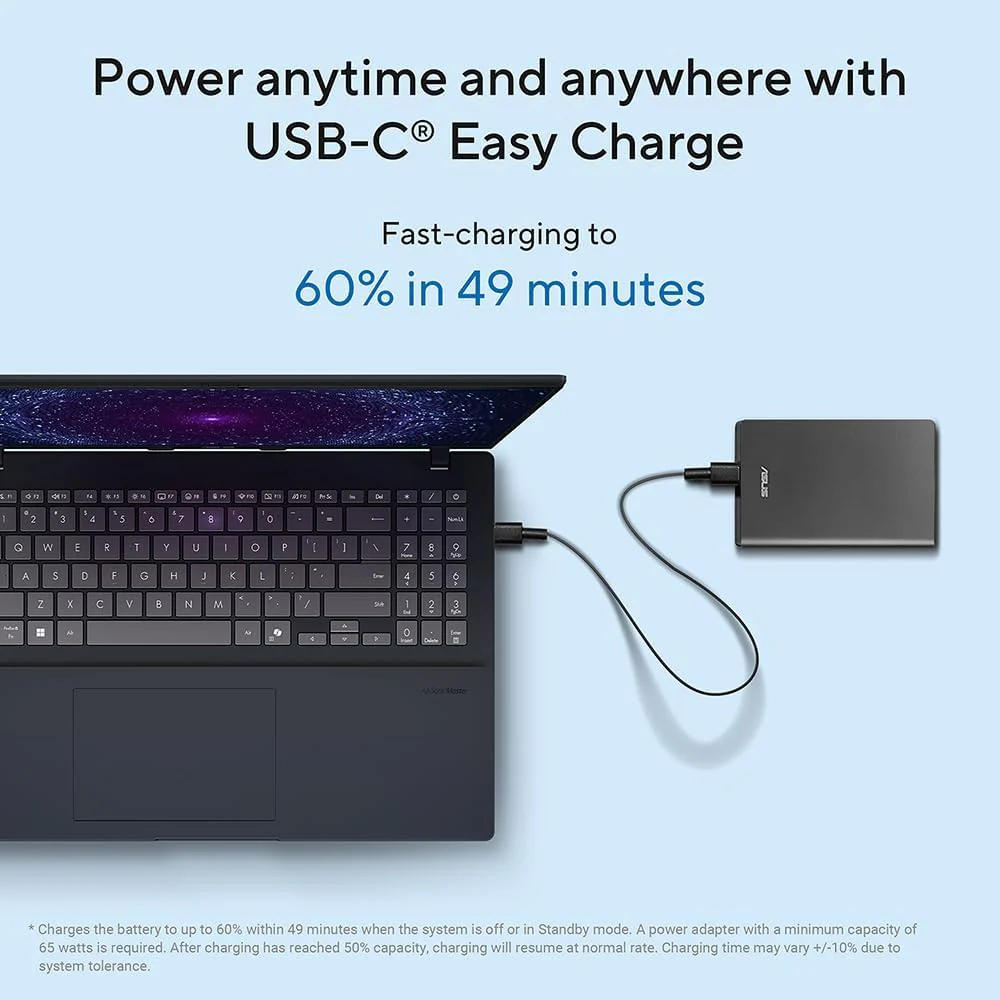 ASUS Vivobook 16 16" WUXGA Copilot+ AI Laptop – Snapdragon X1‑26‑100, 16GB RAM, 512GB SSD | X1607QA‑MB005W - Image 7