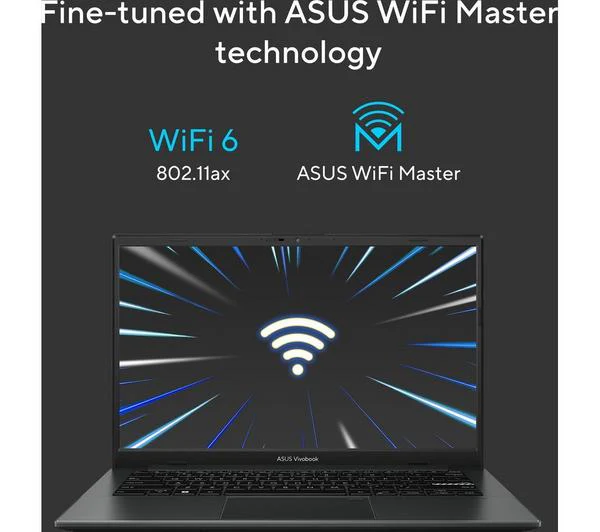 ASUS Vivobook Go 14 E1404TA 14' Laptop - Intel® N150, 128 GB UFS, Black - Image 10