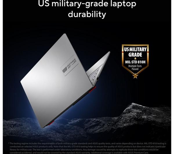 ASUS Vivobook Go 14 E1404TA 14' Laptop - Intel® N150, 128 GB UFS, Black - Image 8