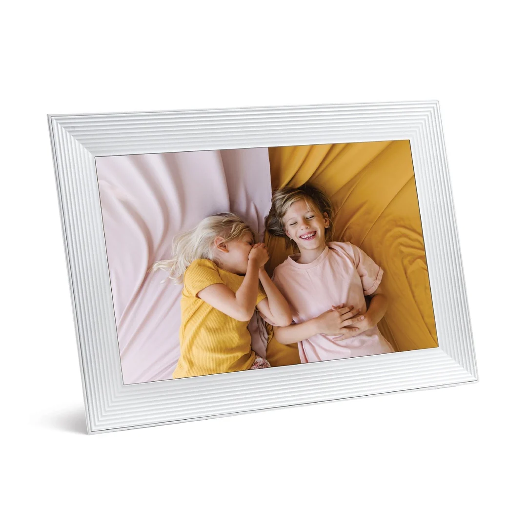 AURA Carver 10.1" WiFi Digital Photo Frame - Seasalt | UKA900-WHT - Image 7