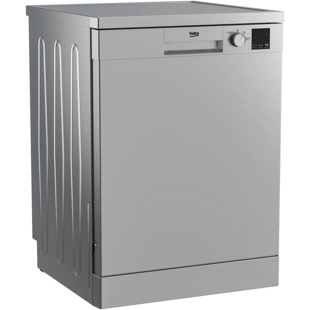 Beko 60cm 13 Place Silver Dishwasher | DVN04X20S - Image 2
