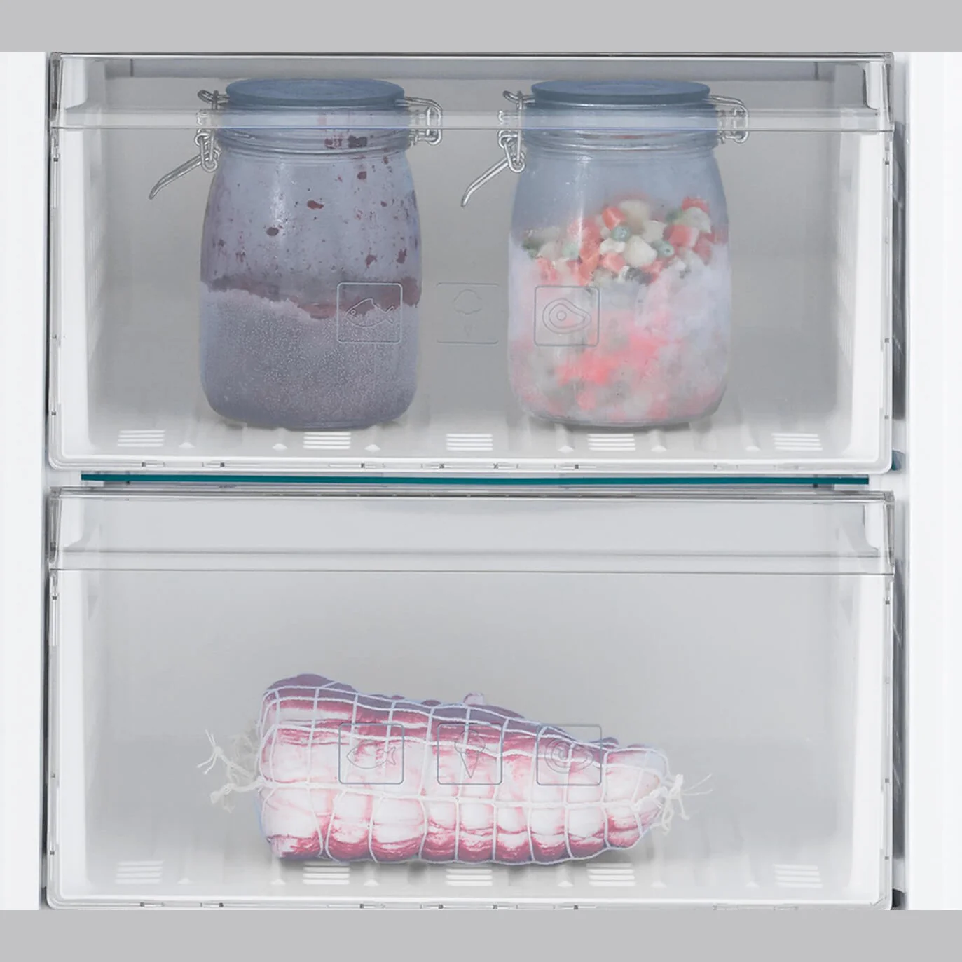 Beko Freestanding American Style Fridge Freezer with NeoFrost™ - Stainless Steel | ASL1442VPS - Image 5