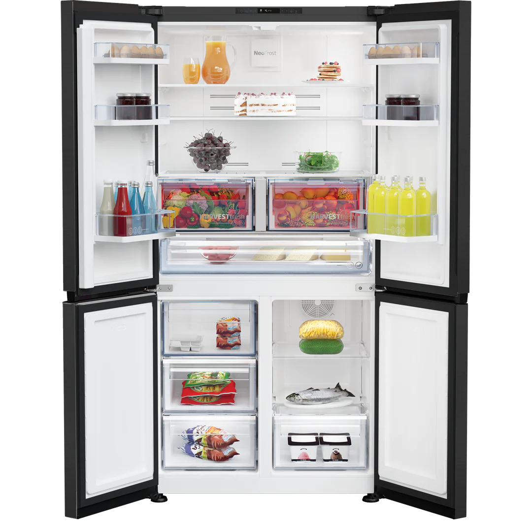 Beko Freestanding American Style Fridge Freezer with HarvestFresh™ | GN446224VPZ - Image 5