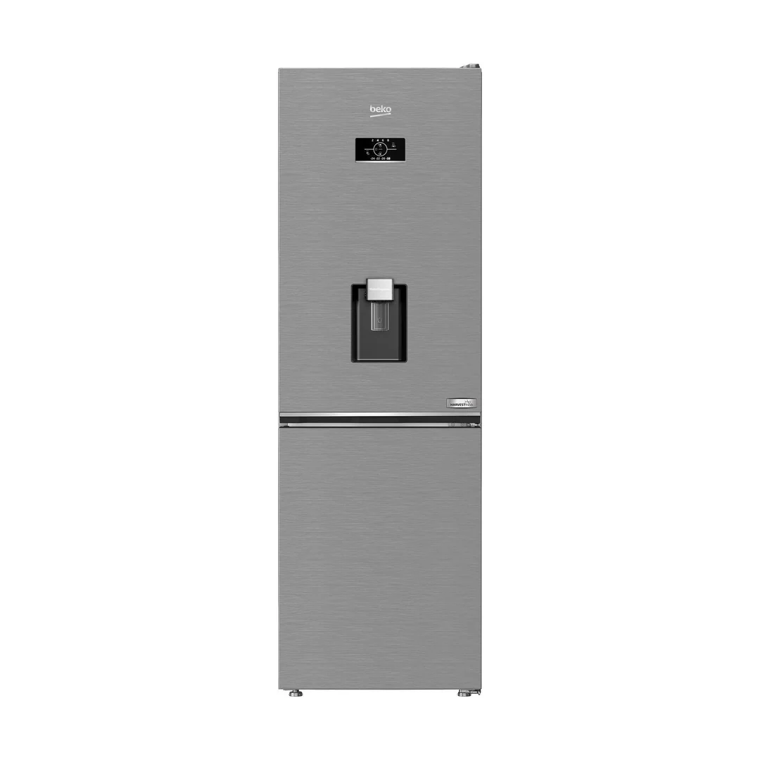 Beko HarvestFresh 60/40 Fridge Freezer - Stainless Steel | CNB3G4686DVPS
