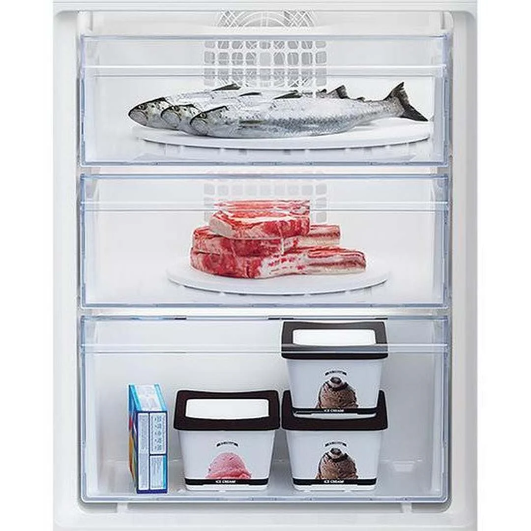 Beko Pro Integrated 70/30 Fridge Freezer - Sliding Hinge | BCFD473 - Image 2