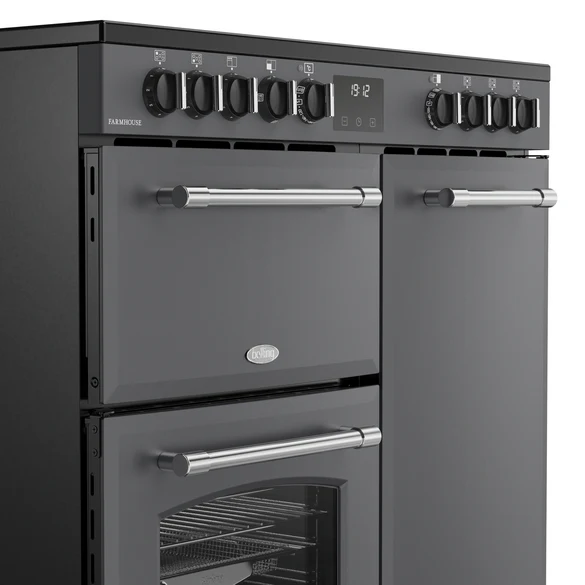 Belling Farmhouse 90 cm Electric Ceramic Range Cooker | FH90EANT - Image 4
