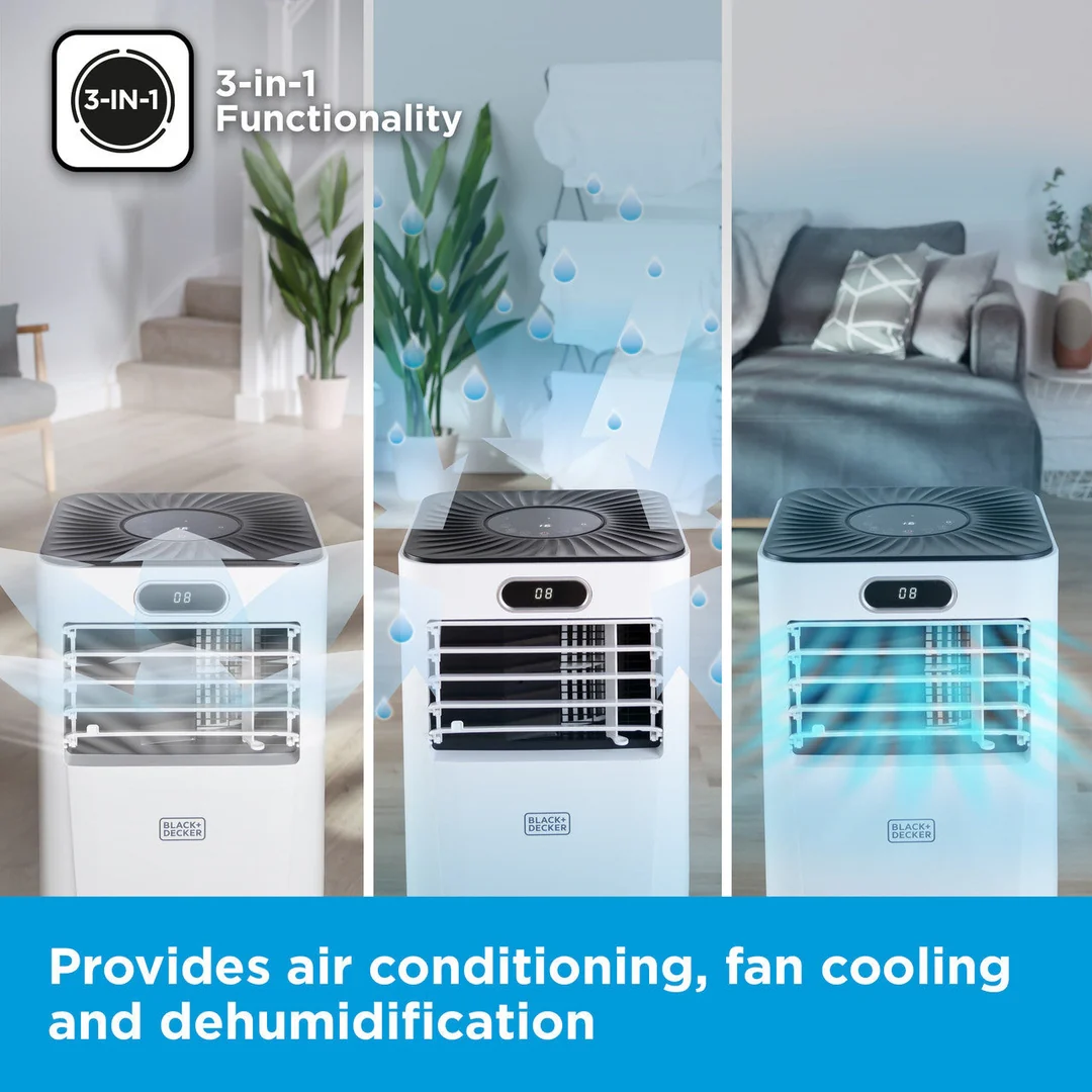 Black & Decker 7000BTU Smart Air Conditioner | BXAC40024GB - Image 4