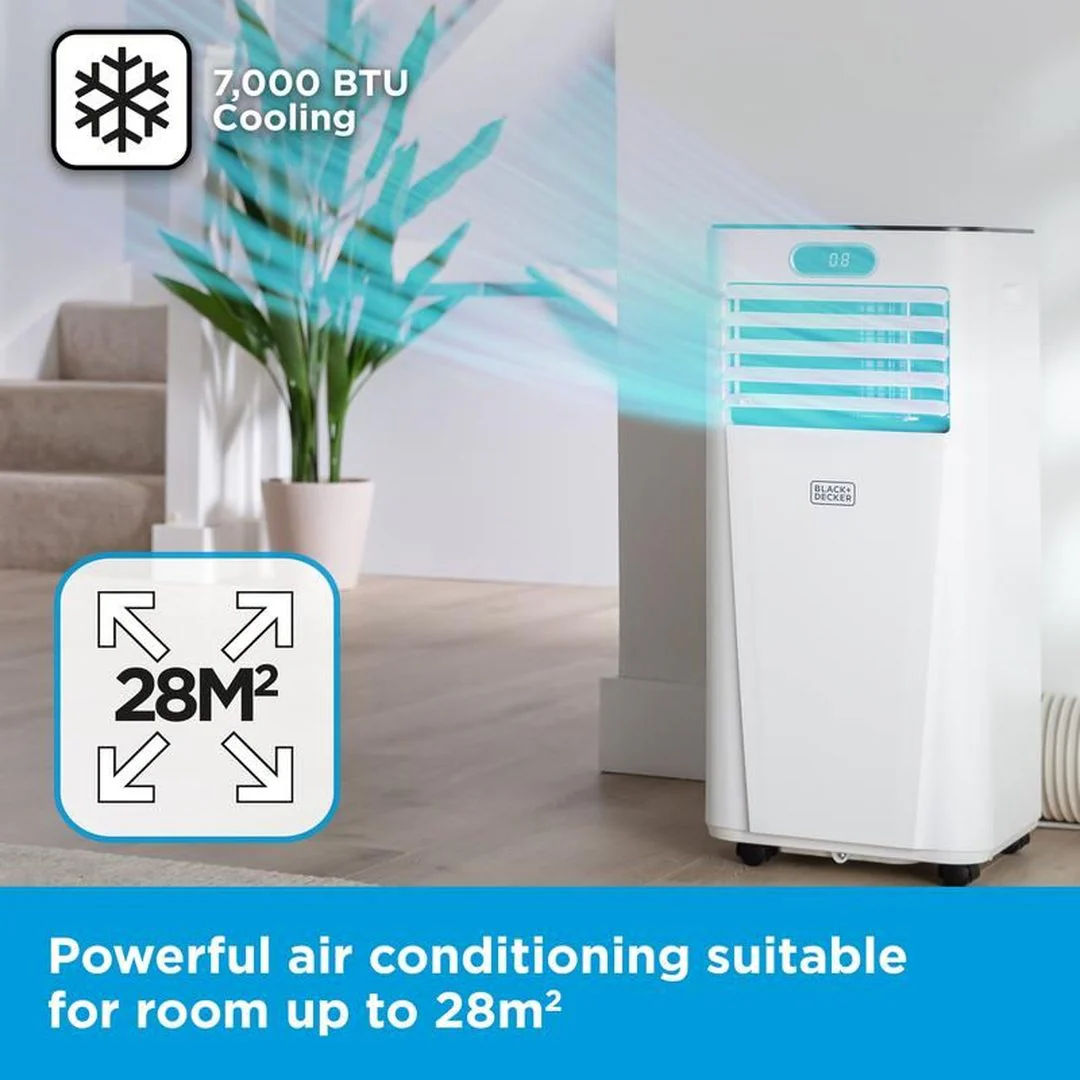 Black & Decker 7000BTU Smart Air Conditioner | BXAC40024GB - Image 5