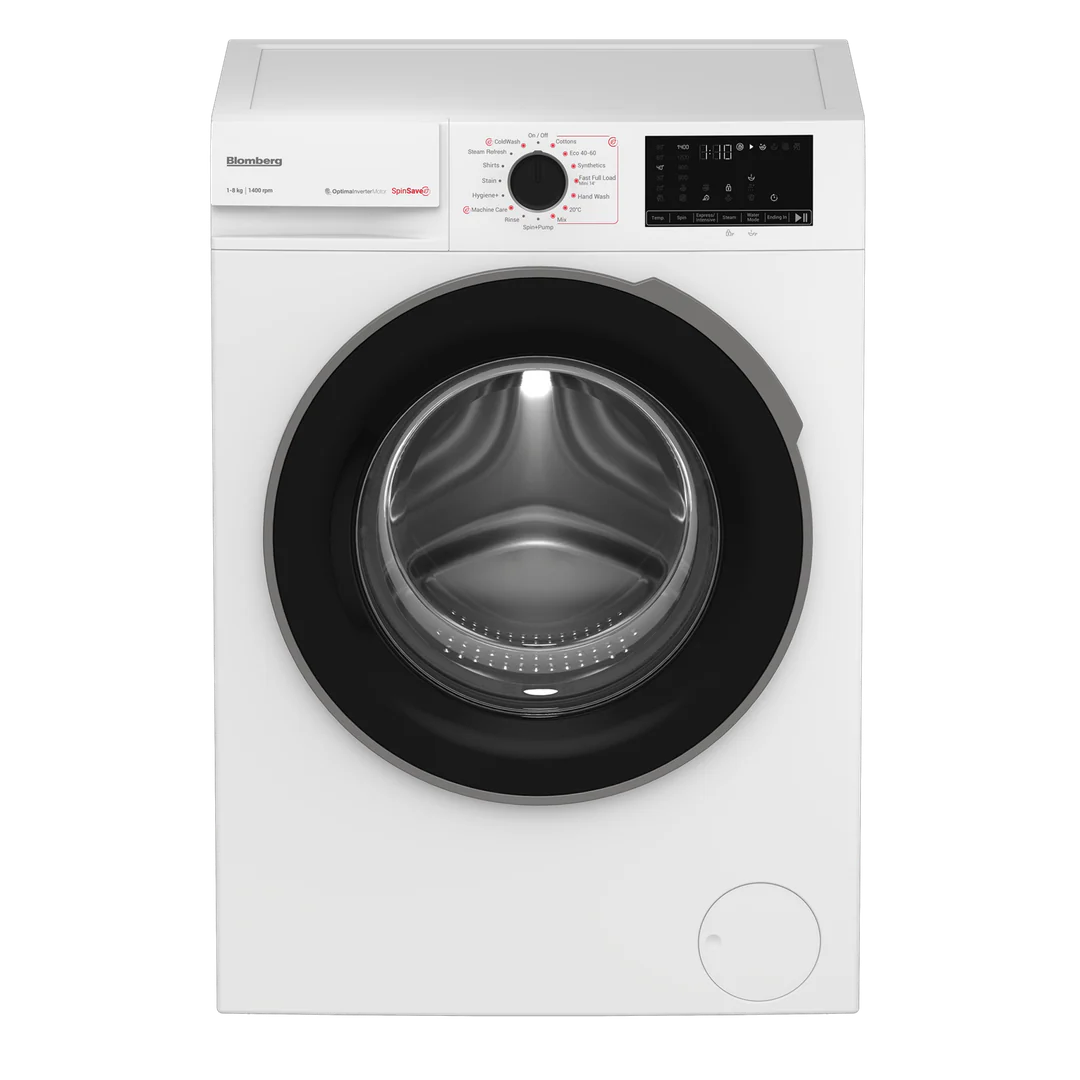 Blomberg 8kg 1400rpm Washing Machine with SpinSave White | LWA18461W - Image 5