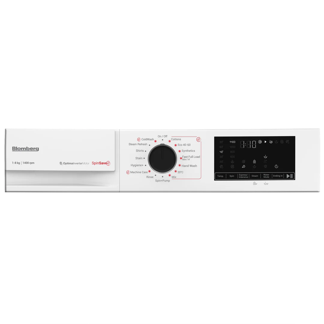 Blomberg 8kg 1400rpm Washing Machine with SpinSave White | LWA18461W - Image 8
