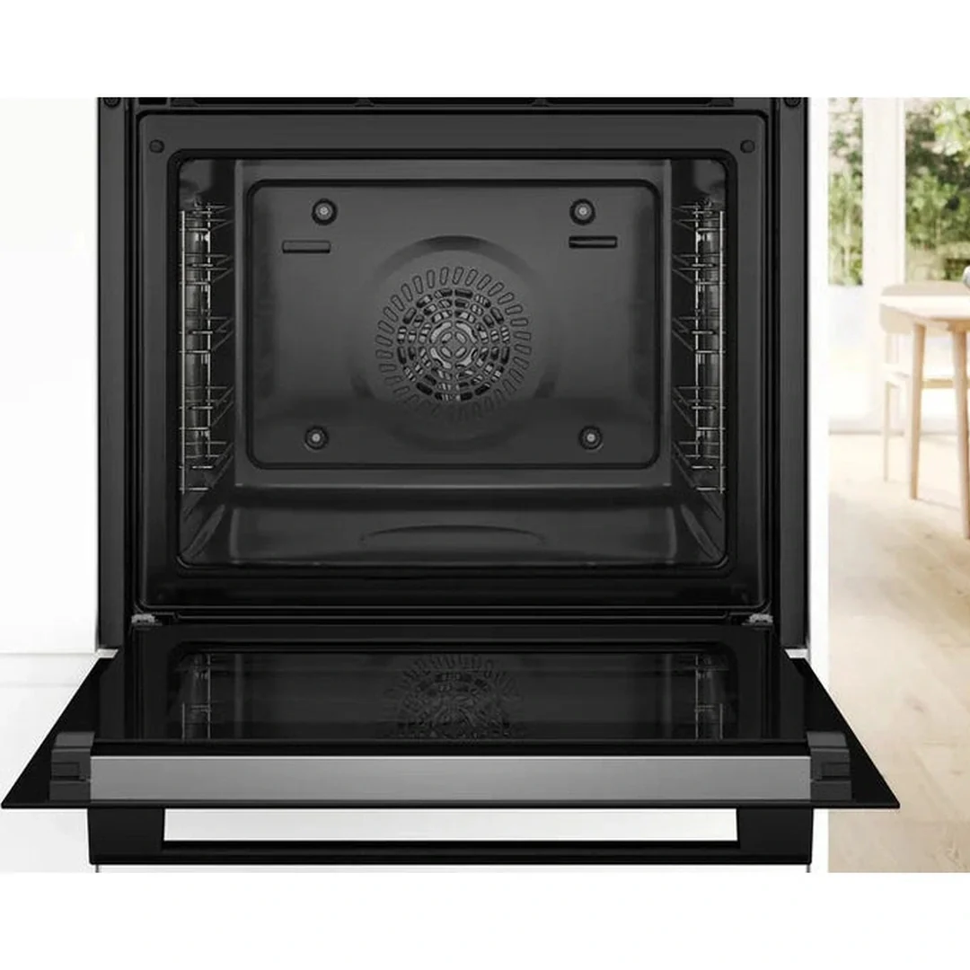 Bosch Built-in oven with added steam function 60 x 60 cm Black | HQA574BB3B - Image 3