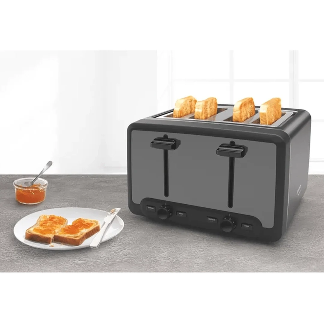 Bosch DesignLine Graphite 4 Slice Toaster | TAT5P445GB - Image 6