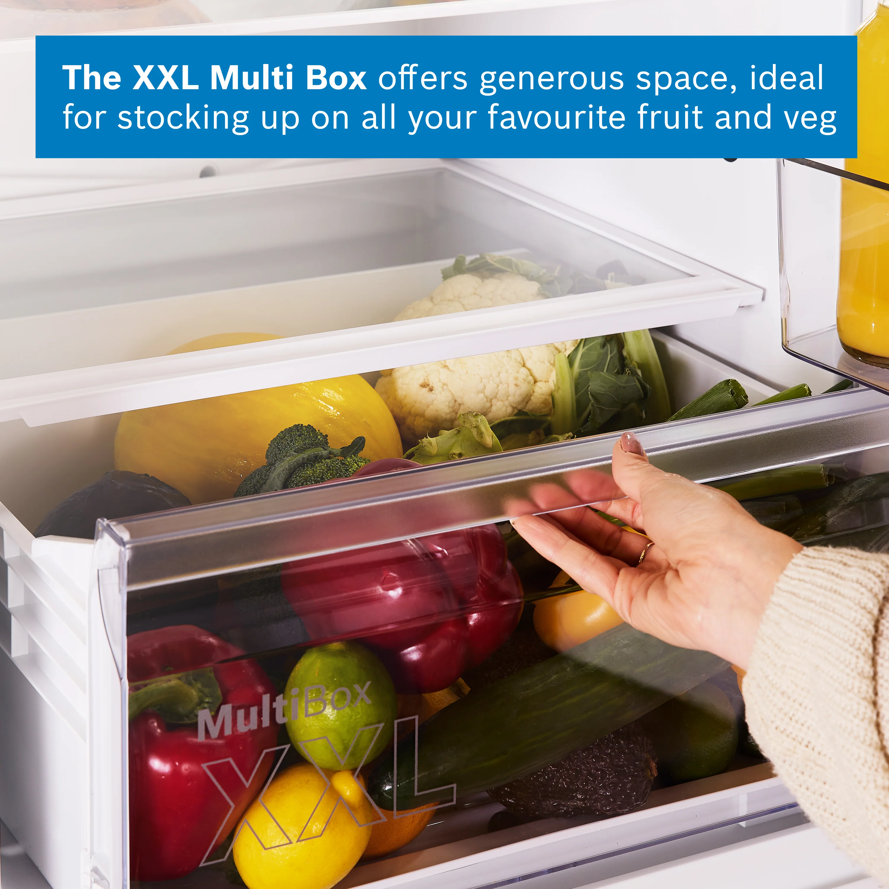 Bosch Series 2 260L Built-In Fridge Freezer | KIN86NFE0G - Image 4