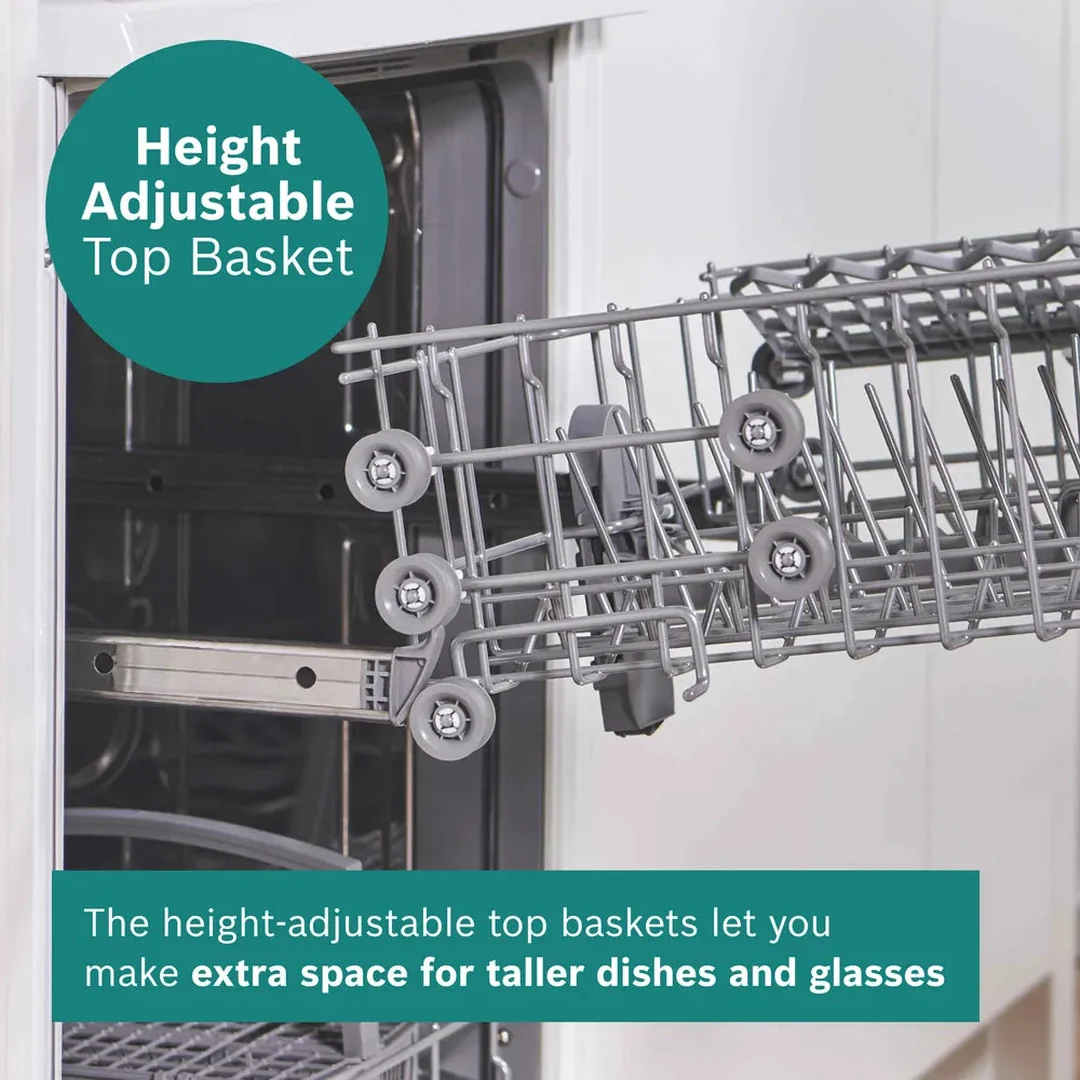 Bosch Series 2 free-standing dishwasher 60 cm Brushed steel anti-fingerprint | SMS26AI08G - Image 8