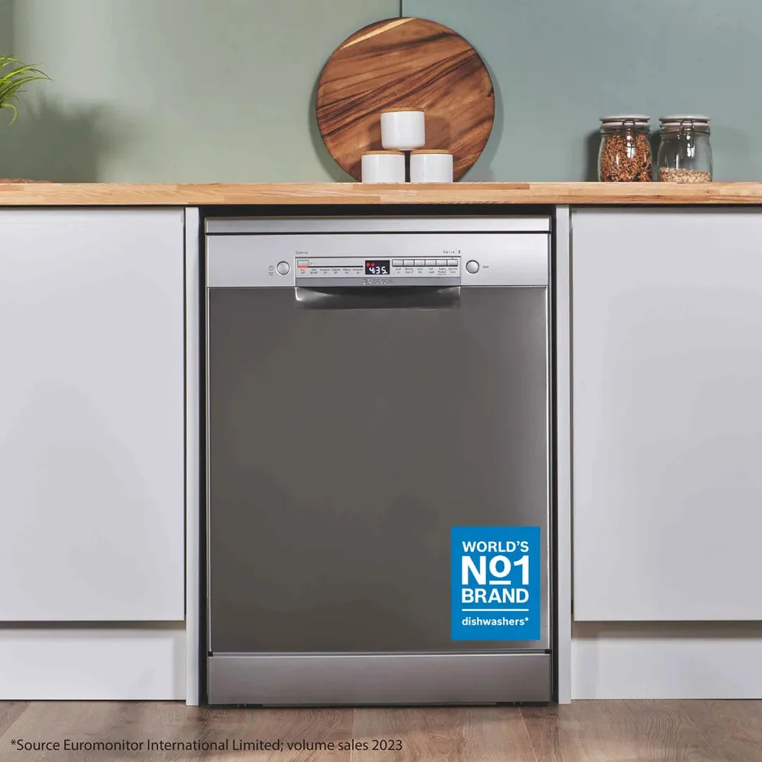 Bosch Series 2 free-standing dishwasher 60 cm Brushed steel anti-fingerprint | SMS2HVI67G - Image 6
