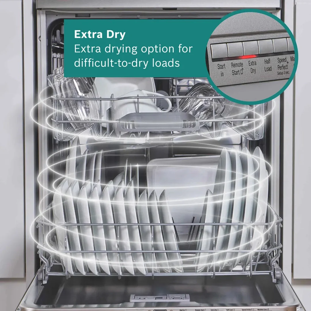 Bosch Series 2 free-standing dishwasher 60 cm Brushed steel anti-fingerprint | SMS2HVI67G - Image 7