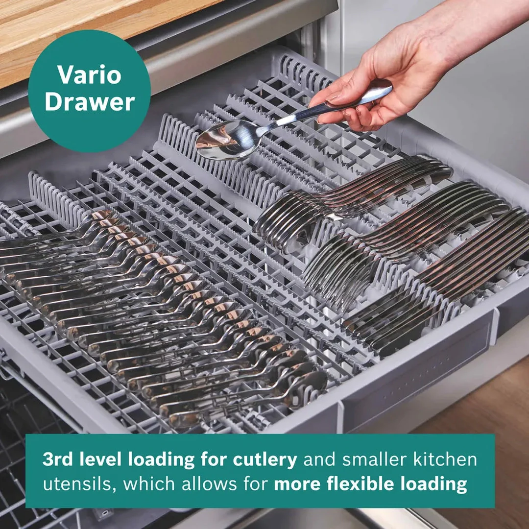 Bosch Series 2 free-standing dishwasher 60 cm Brushed steel anti-fingerprint | SMS2HVI67G - Image 9