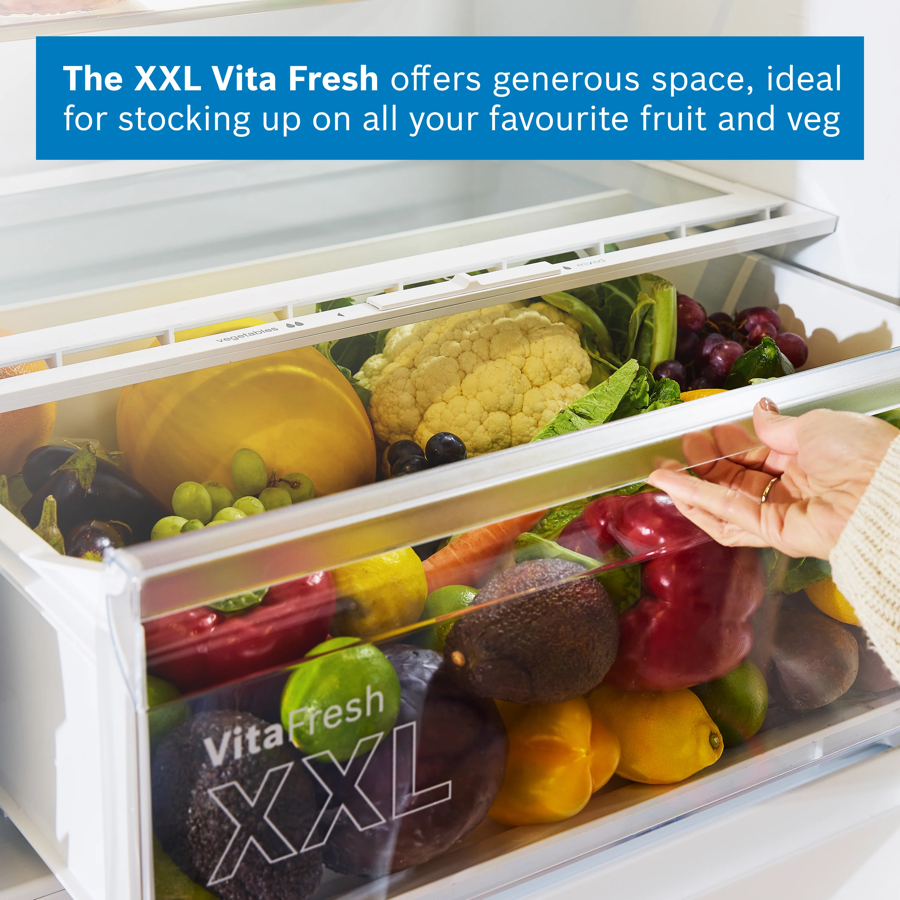 Bosch Series 4 363L 60cm Frost Free Fridge Freezer | KGN392LDFG - Image 10