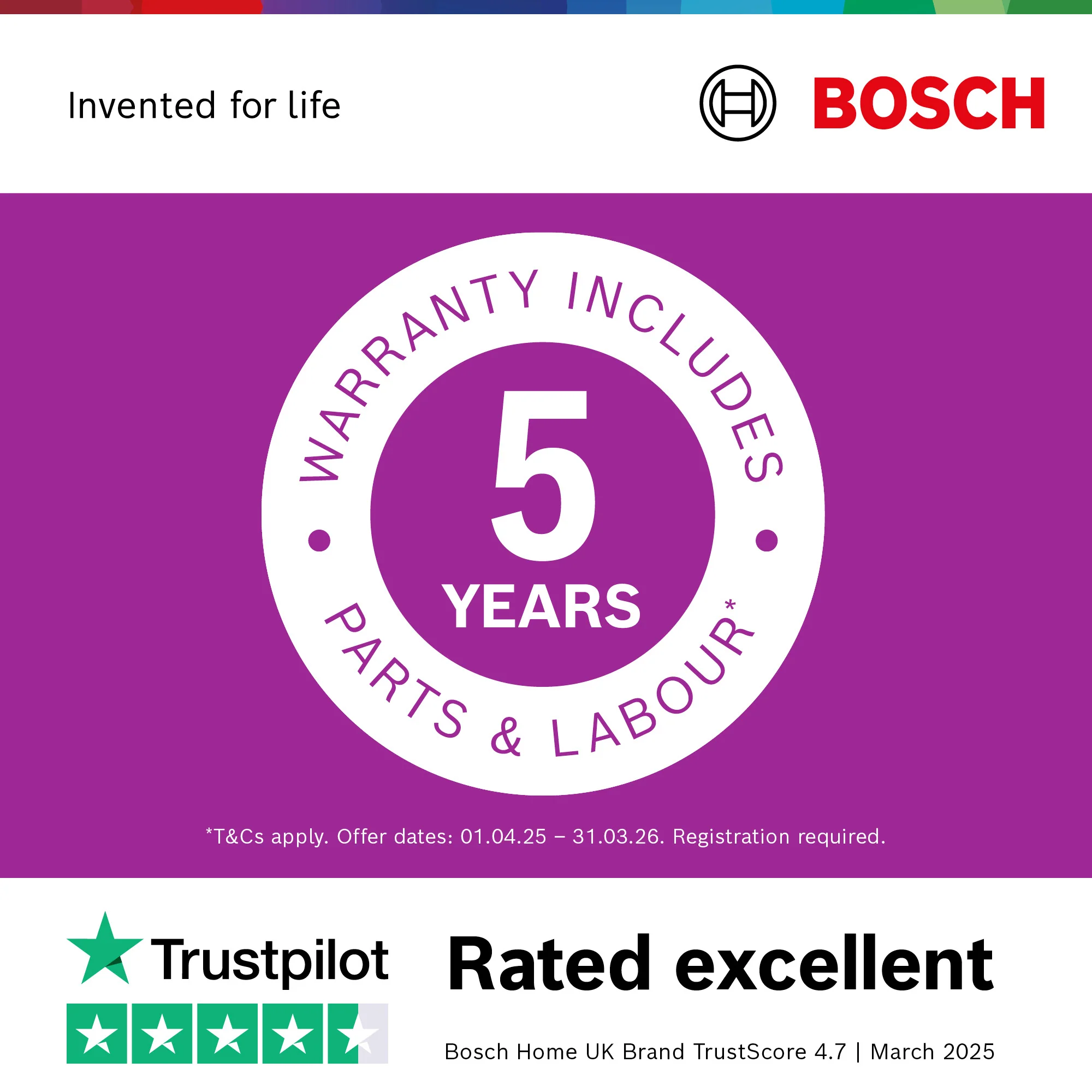 Bosch Series 4 363L 60cm Frost Free Fridge Freezer | KGN392LDFG - Image 19