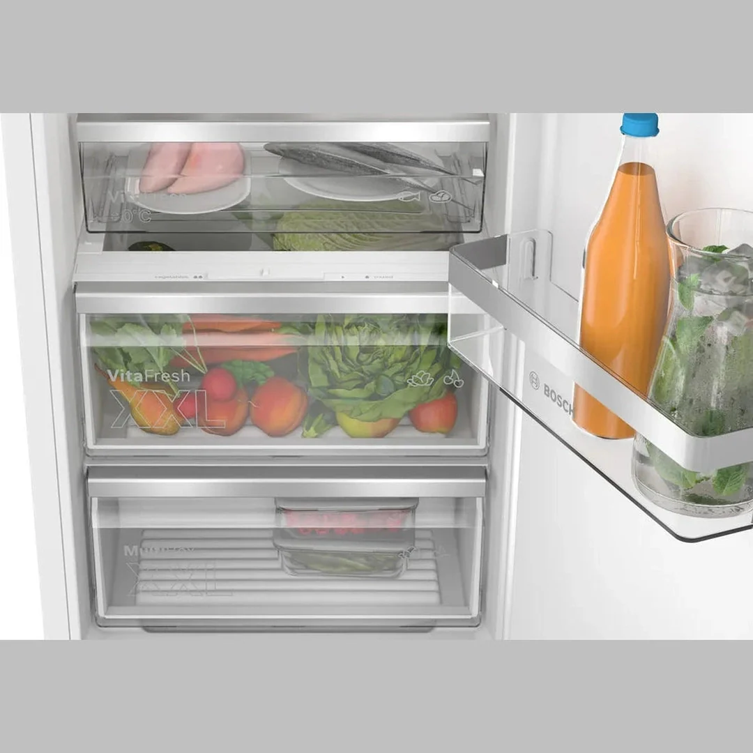 Bosch Series 6 built-in fridge 177.2 x 55.8 cm soft close flat hinge | KIR81ADD0G - Image 4