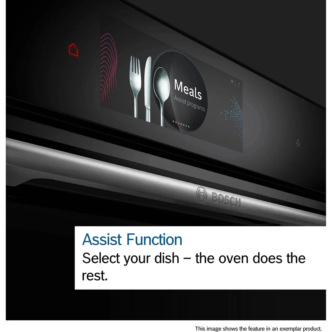 Bosch Series 8 Built-in oven 60 x 60 cm Black | HBG7741B1B - Image 9