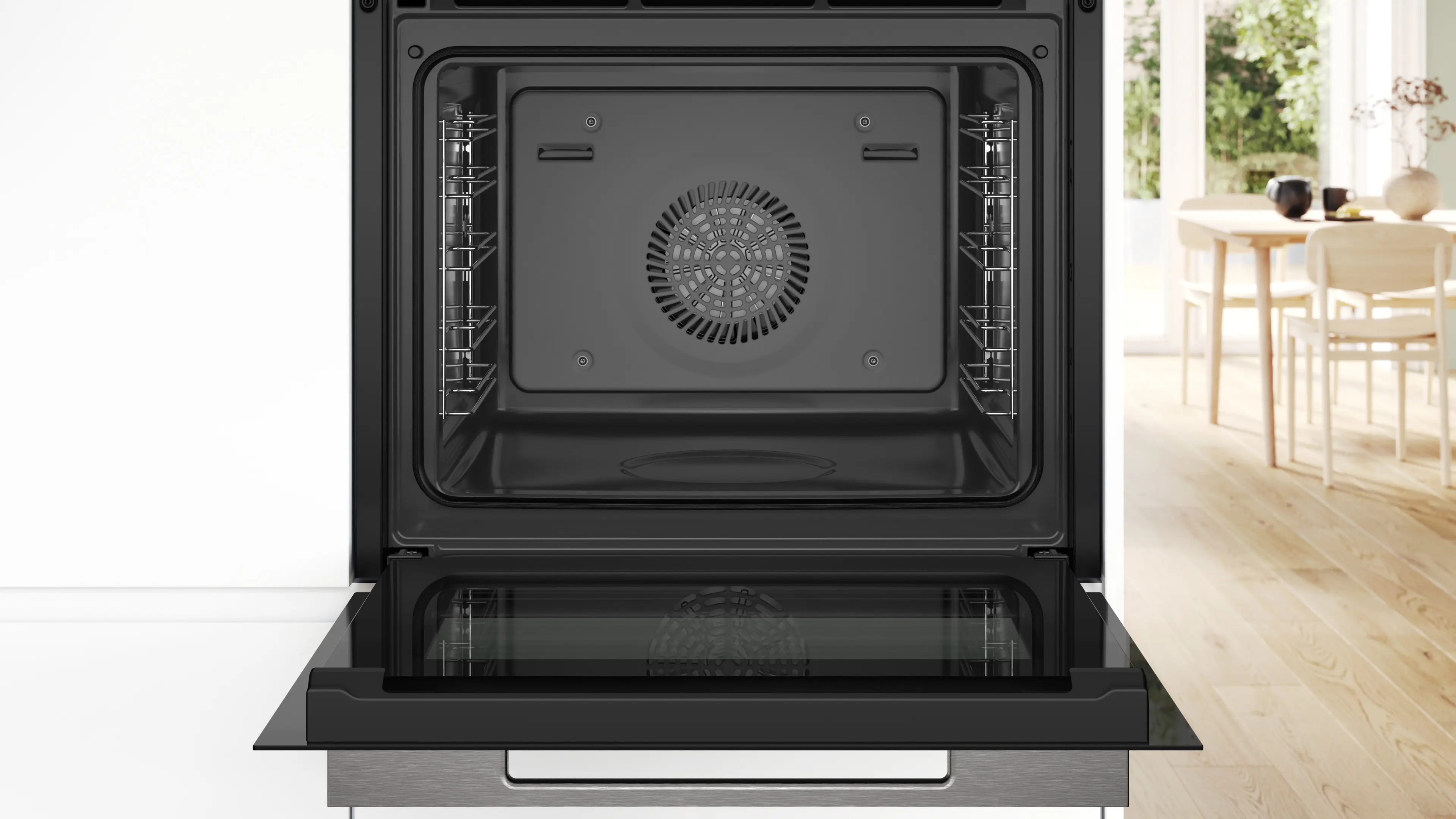 Bosch Series 8 Built-in Steam Oven with FullSteam & Air Fry – Black | HSG7364B1B - Image 3