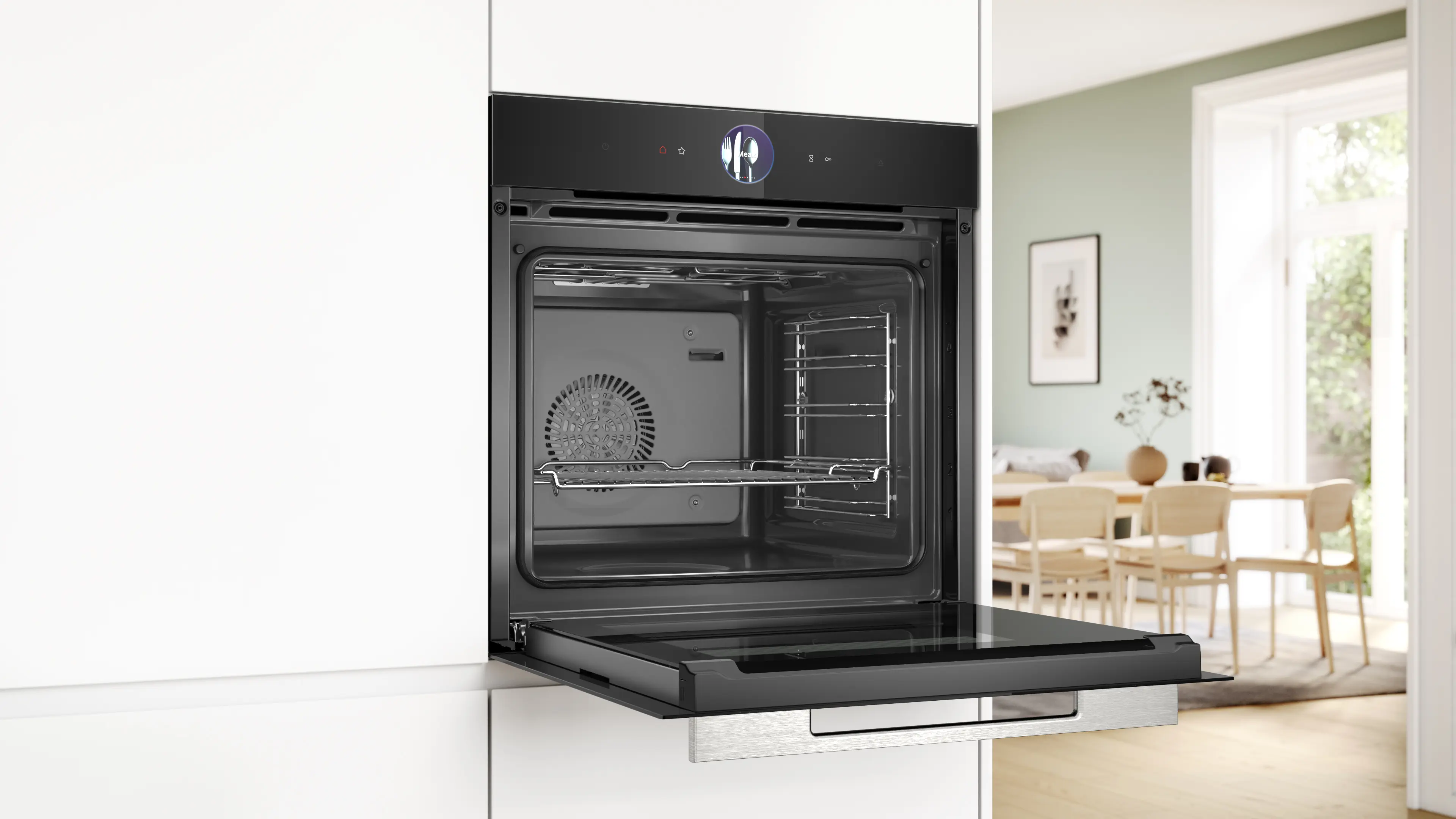 Bosch Series 8 Built-in Steam Oven with FullSteam & Air Fry – Black | HSG7364B1B - Image 4