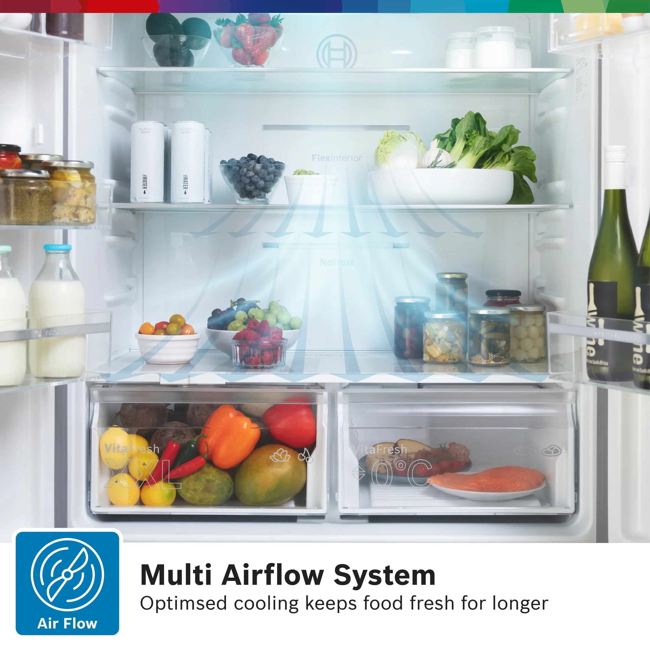 Bosch XXL 4 Door Fridge Freezer | KFN96VPEAG - Image 18