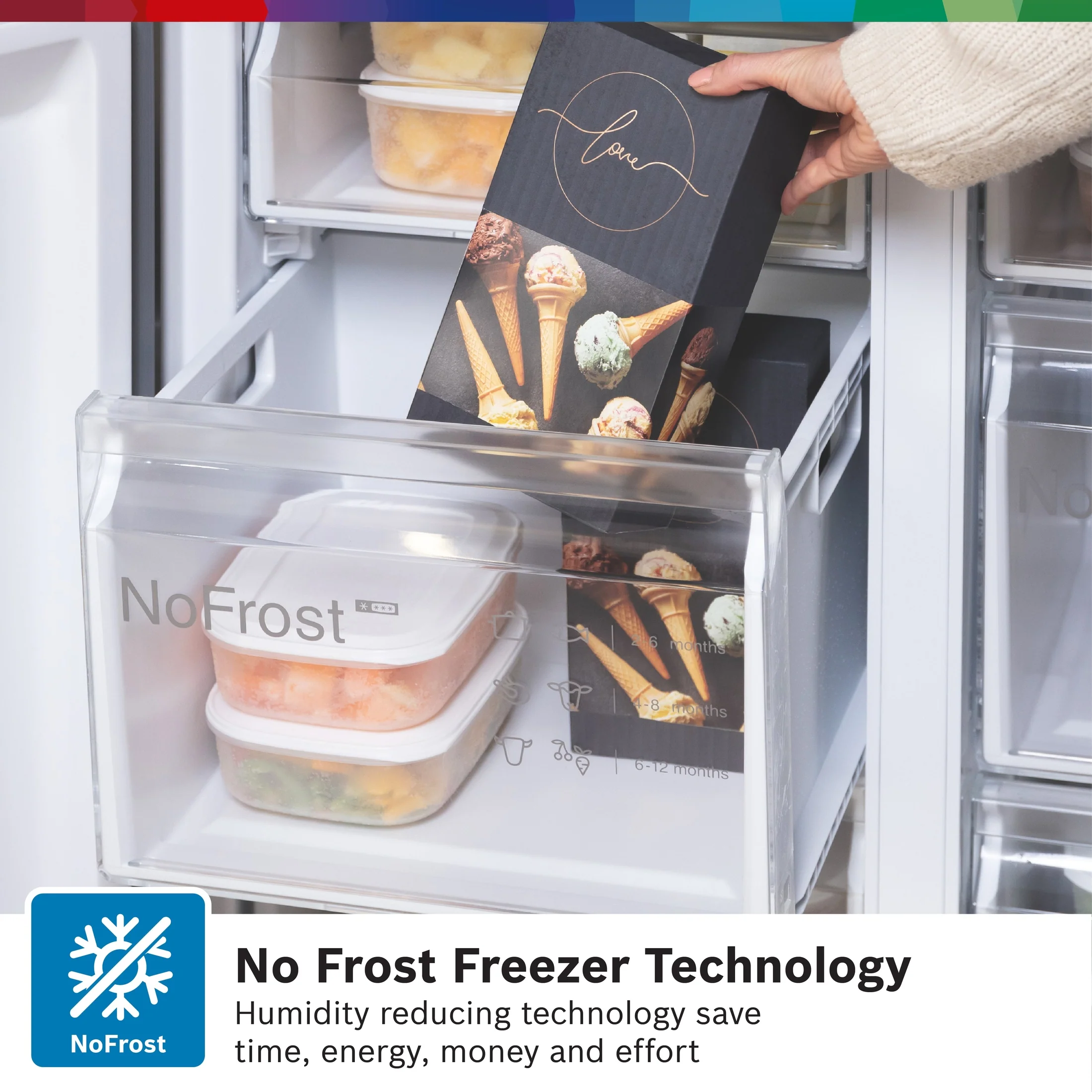 Bosch XXL 4 Door Fridge Freezer | KFN96VPEAG - Image 19