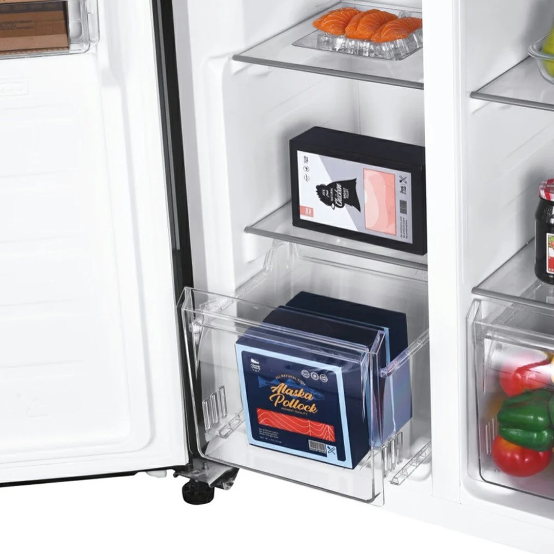 Candy 177x91CM Frost Free American Fridge Freezer - Black | CHSBSV5172EBKN - Image 6