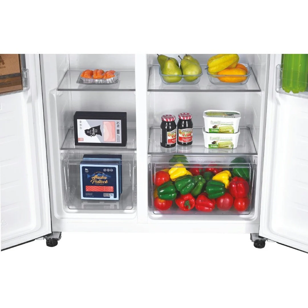 Candy 177x91CM Frost Free American Fridge Freezer - Black | CHSBSV5172EBKN - Image 7