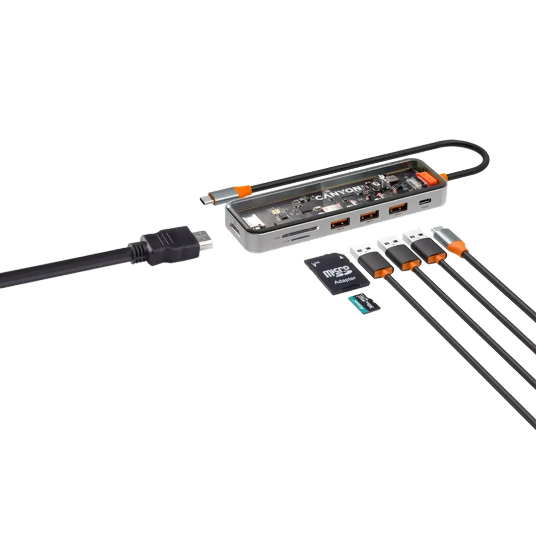 Canyon 7 PORT USB-C HUB DS-13 | CNS - TDS13 - Image 6