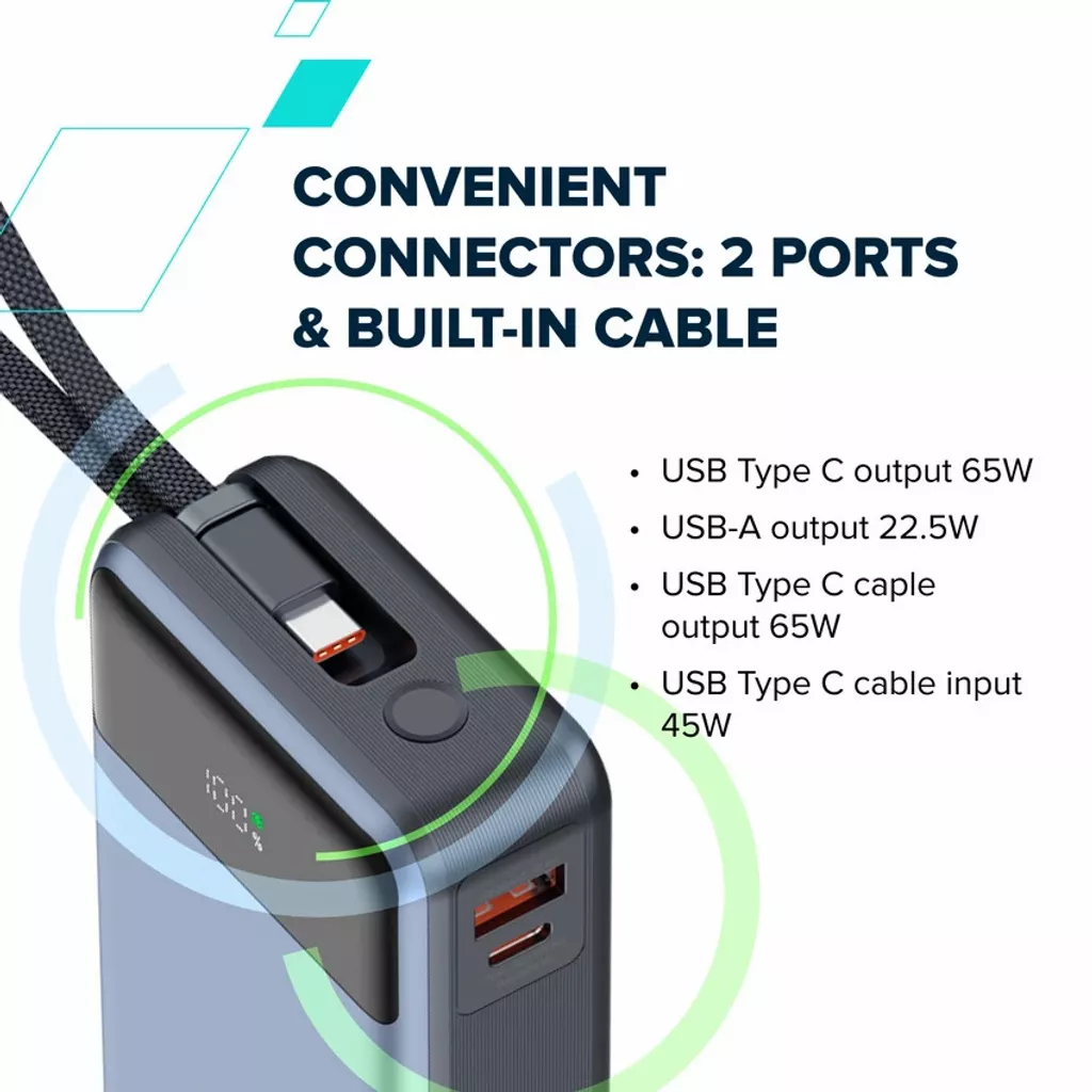 Canyon Power Bank OnPower PB-600 20,000mAh | CNS-CPB600DG - Image 10