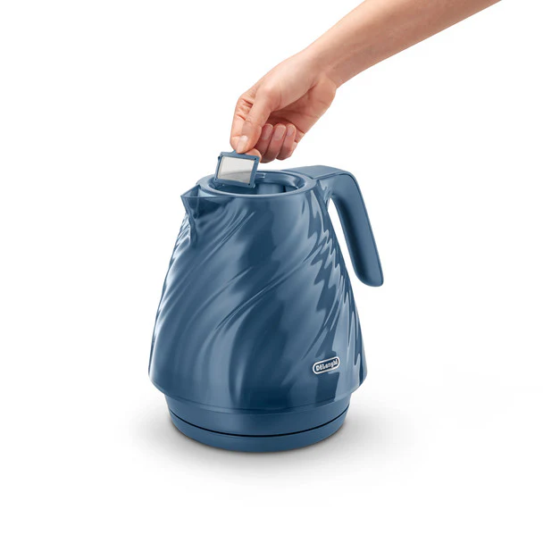 De’Longhi Ballerina Seta Kettle – Silk Blue | KBDS3001.BL - Image 2