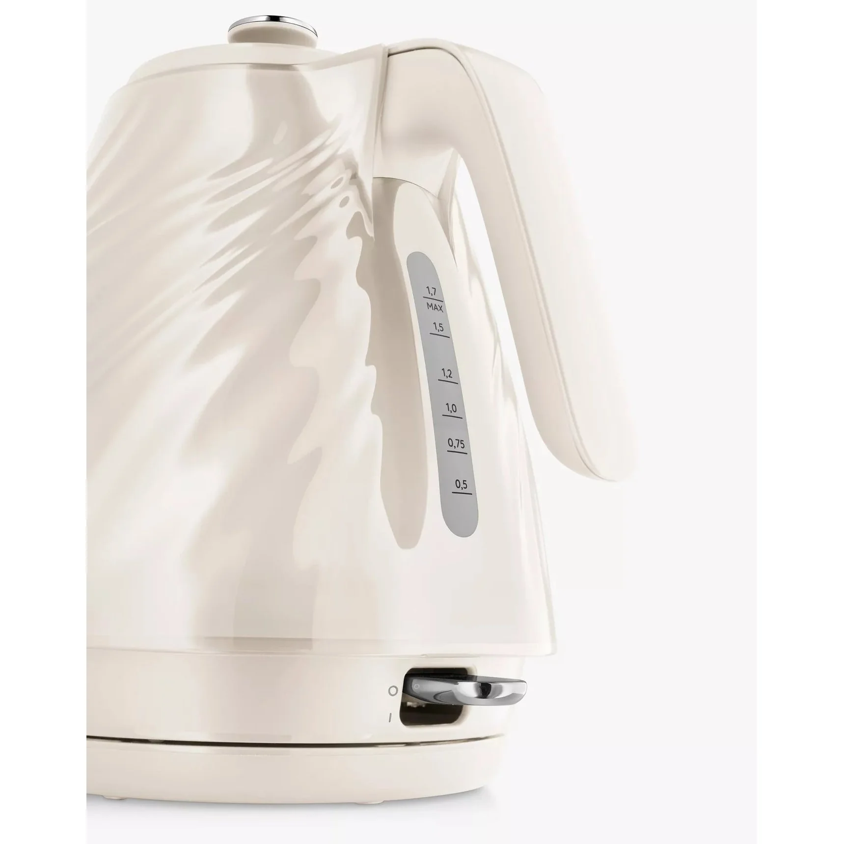 De’Longhi Ballerina Seta Kettle – Silk Cream | KBDS3001.CR - Image 4