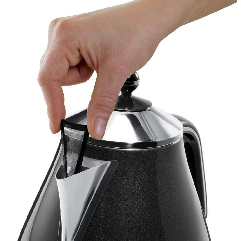 De’Longhi Icona Micalite Kettle – Black | KBOM3001.BK - Image 3