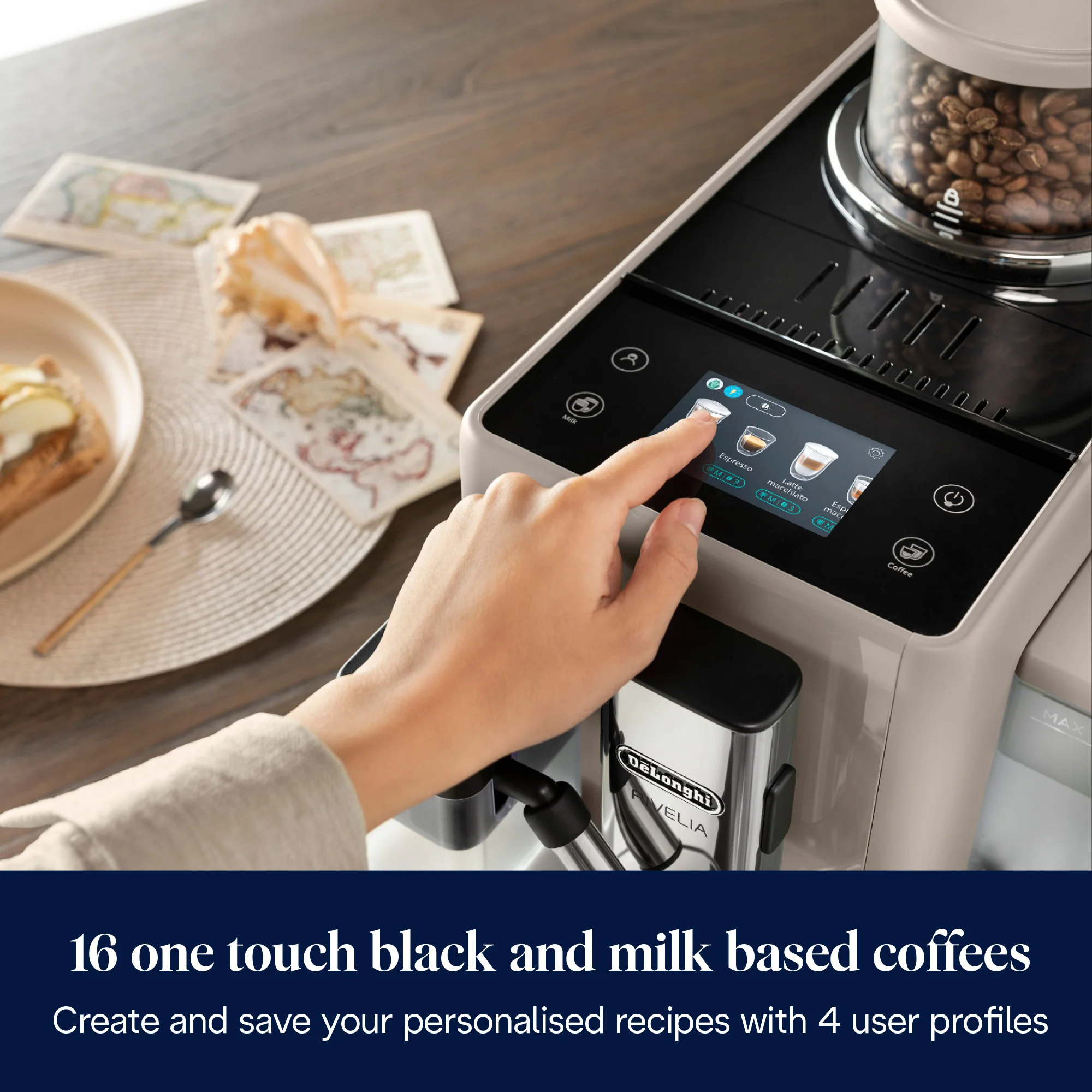 De’Longhi Rivelia Bean-to-Cup Coffee Machine | EXAM440.55.BG - Image 5