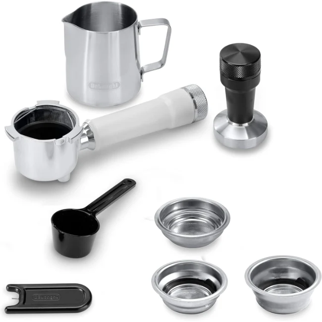 De'Longhi Dedica Duo with Advanced Milk Steam Wand & Cold Brew Option - White - Image 6