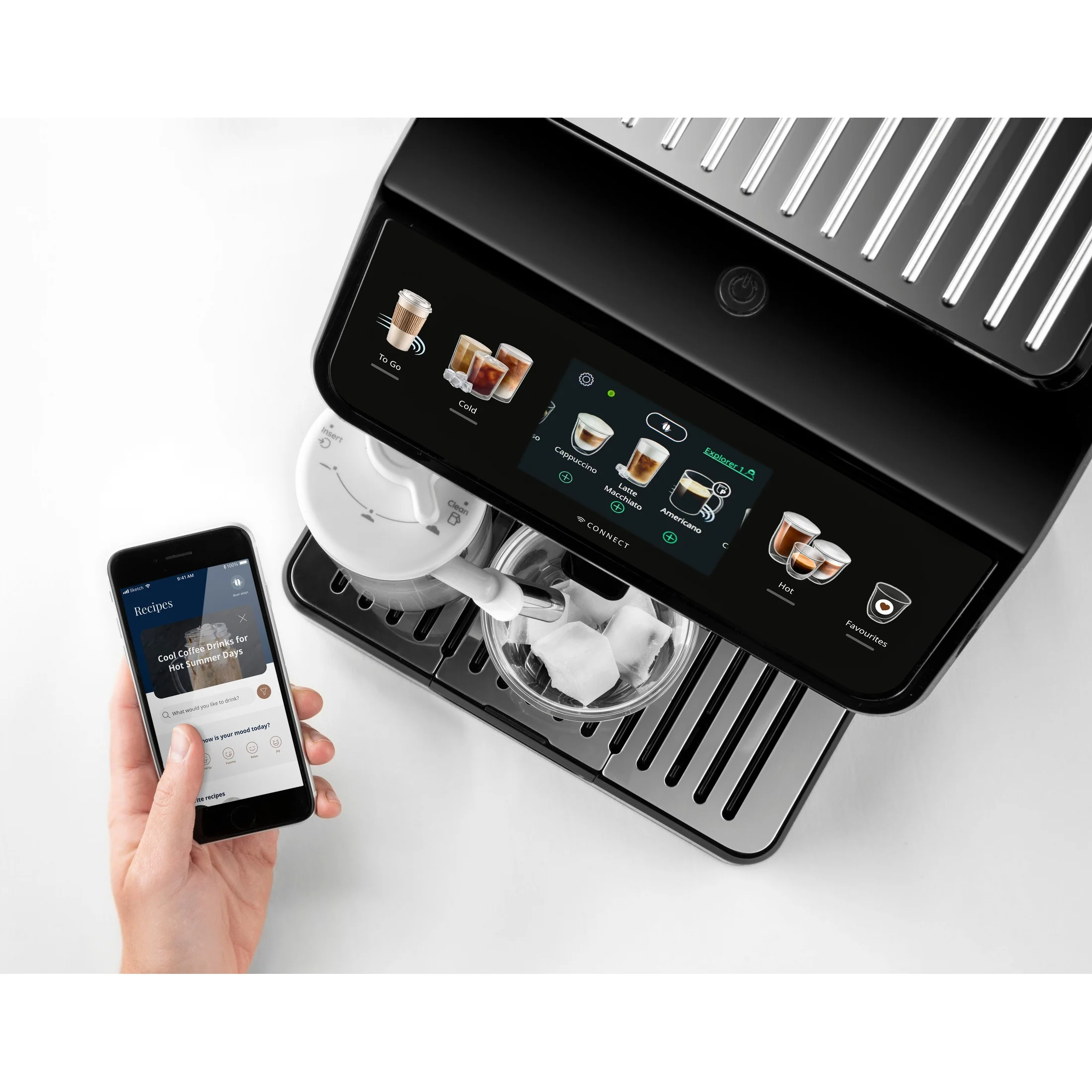 DeLonghi Eletta Explore Fully Automatic Coffee Machine | ECAM450.86.T - Image 5