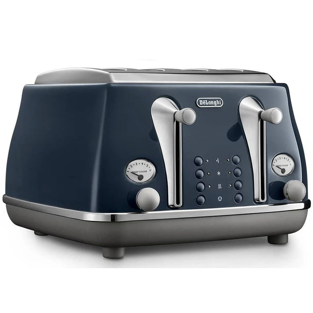 DeLonghi Icona Capitals 4 Slice Toaster | CTOC4003.BL - Image 2